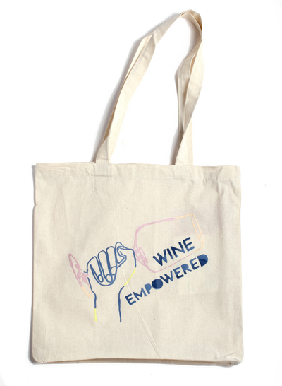 Wine Empowered Tote Bag-Apparel-Verve Wine