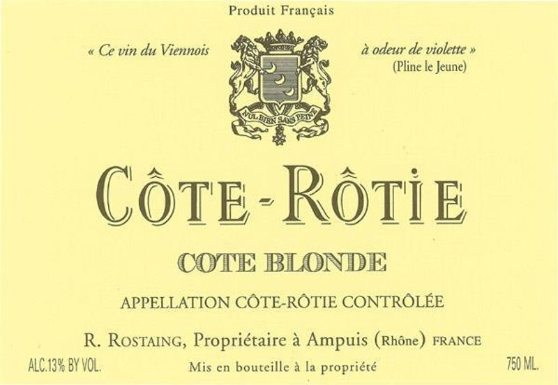 Domaine Rostaing Cote-Rotie &