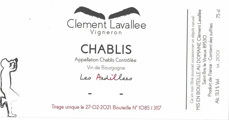 Clement Lavallee Chablis &