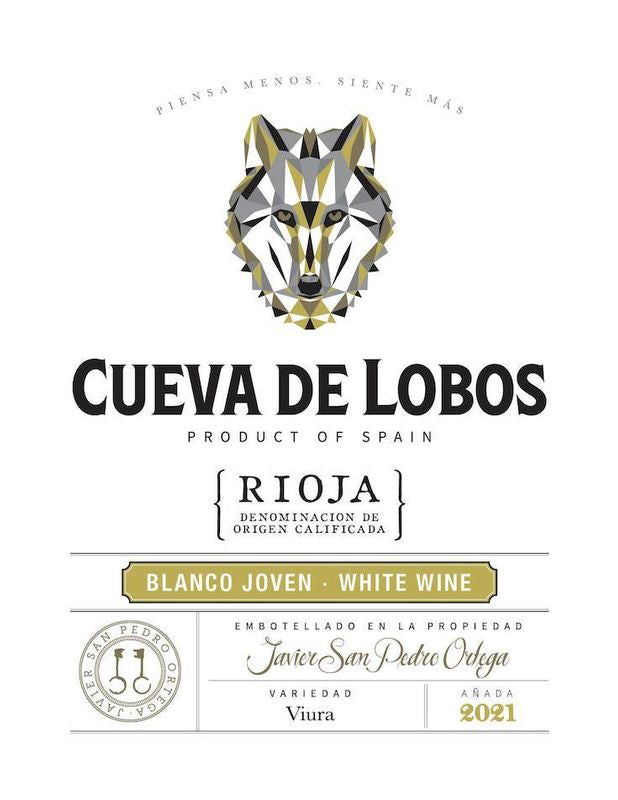 Cueva De Lobos Rioja Joven Blanco 2021