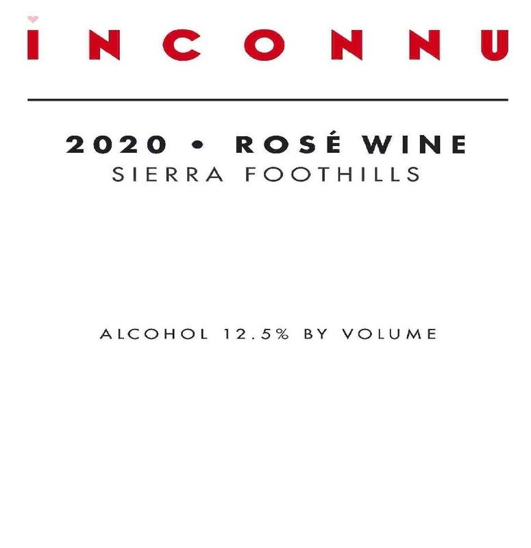 Inconnu Rose Sierra Foothills 2020