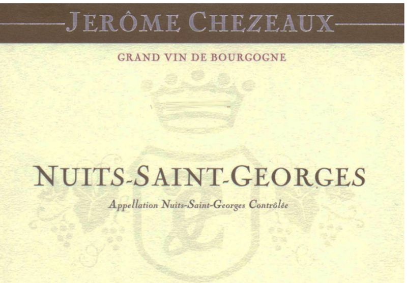 Domaine Jerome Chezeaux Nuits-Saint-Georges 2021