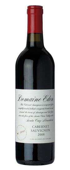 Domaine Eden Cabernet Sauvignon Santa Cruz Mountains 2008