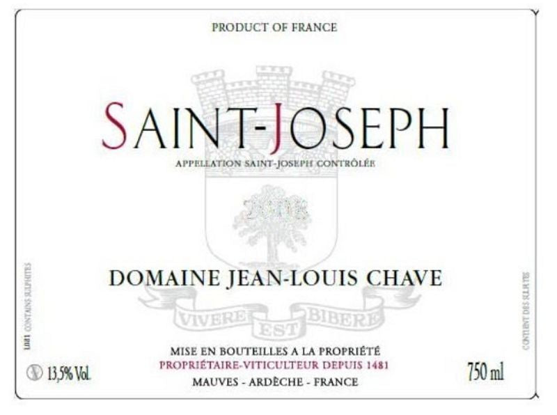 Domaine Chave Saint-Joseph 2018