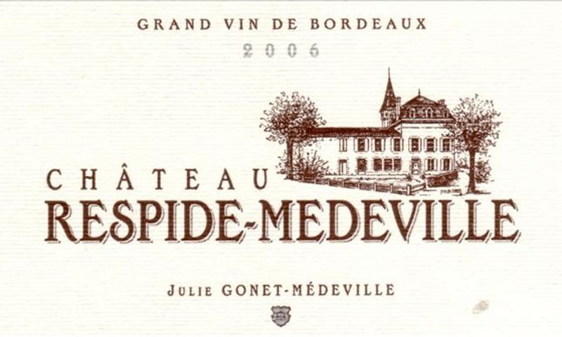 Chateau Respide-Medeville Graves Rouge 2020