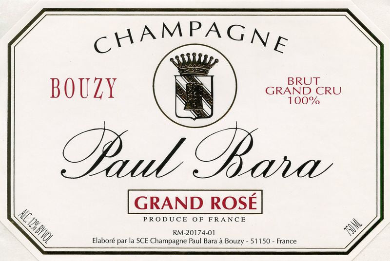 Paul Bara Brut Rose Grand Cru Champagne NV