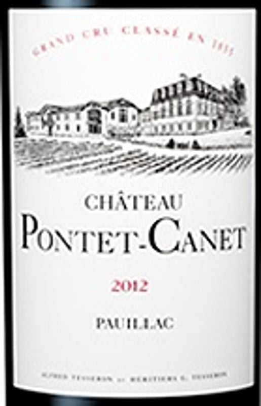 Chateau Pontet-Canet Pauillac 2012