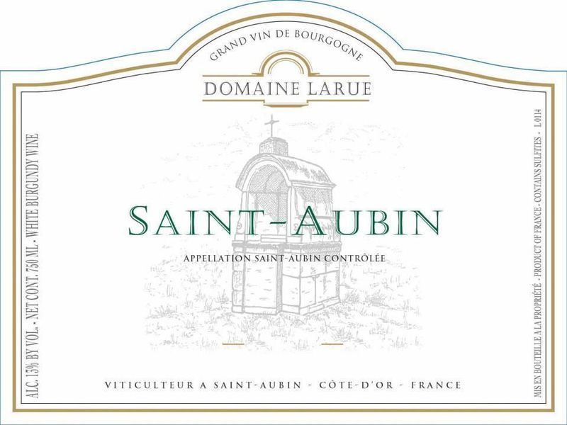 Domaine Larue St-Aubin Blanc 1er Cru 2021