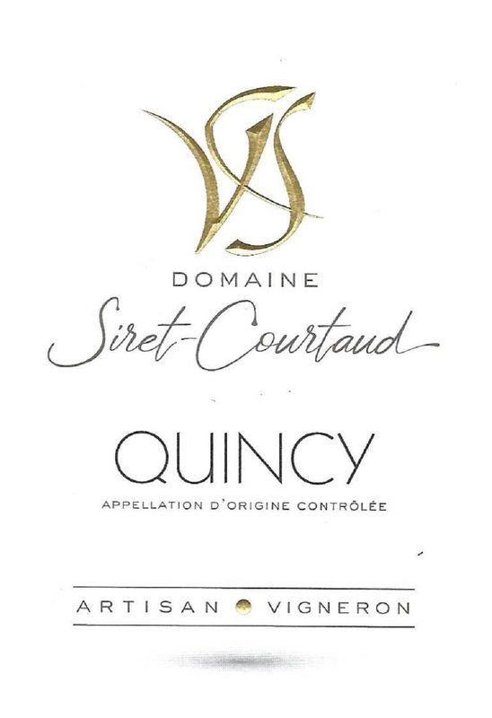 Domaine Siret-Courtaud Quincy 2022