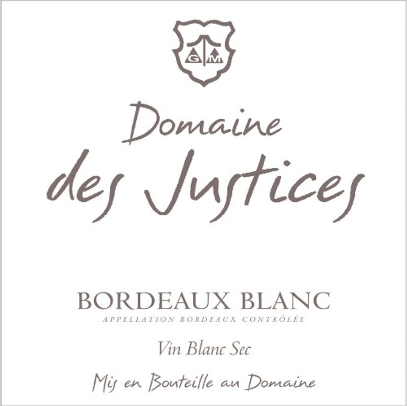 Domaine des Justices Bordeaux Superieur Rouge 2019