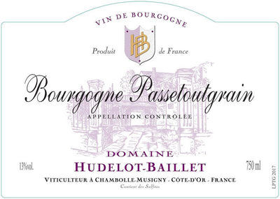 Hudelot-Baillet Bourgogne Passetoutgrains 2022