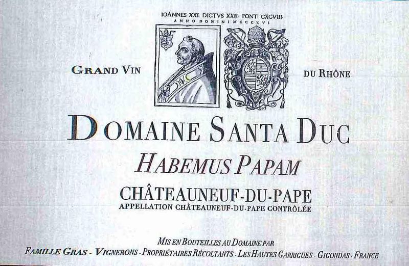 Domaine Santa Duc Chateauneuf-du-Pape &