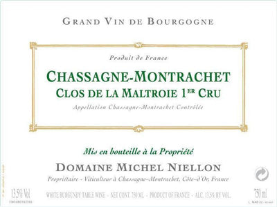 Domaine Michel Niellon Chassagne-Montrachet 1er Cru 'Clos de la Maltroie' 2019