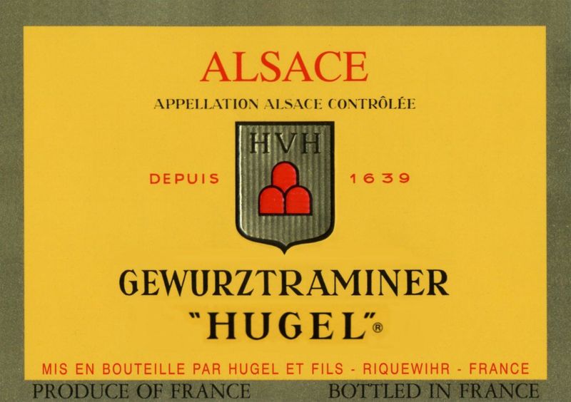 Hugel Gewurztraminer Alsace 2018