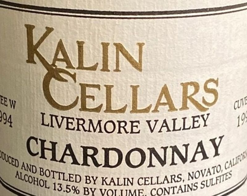 Kalin Cellars Chardonnay &