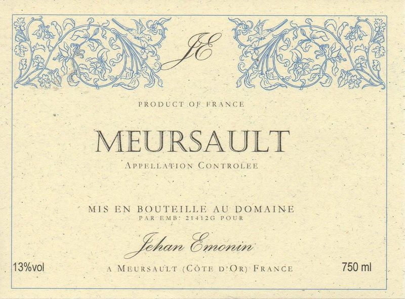 Jehan Emonin Meursault 2022