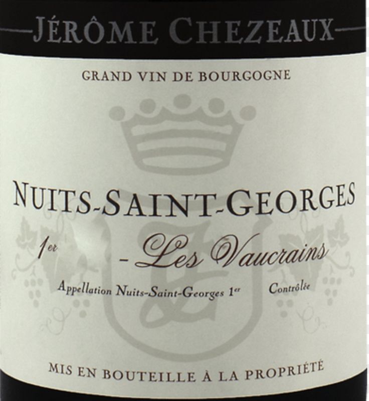 Domaine Jerome Chezeaux Nuits-Saint-Georges 1er Cru &