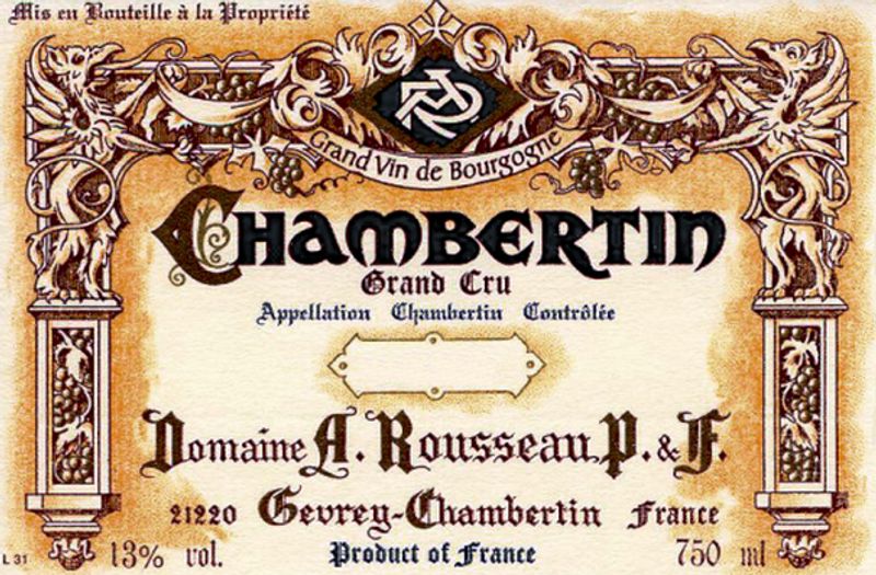 Domaine Armand Rousseau Chambertin Grand Cru 1997