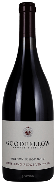 Goodfellow Pinot Noir 'Whistling Ridge' Ribbon Ridge 2019