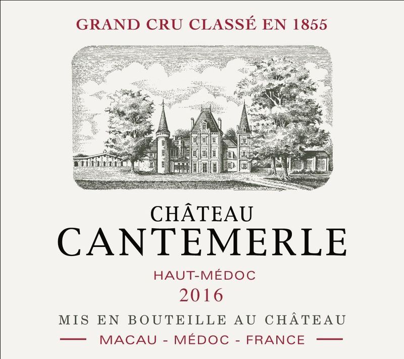 Chateau Cantemerle Haut Medoc 2016