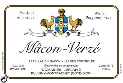 Domaine Leflaive Macon-Verze 2022