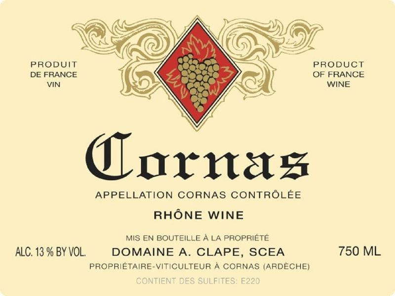 Domaine Clape Cornas 2021