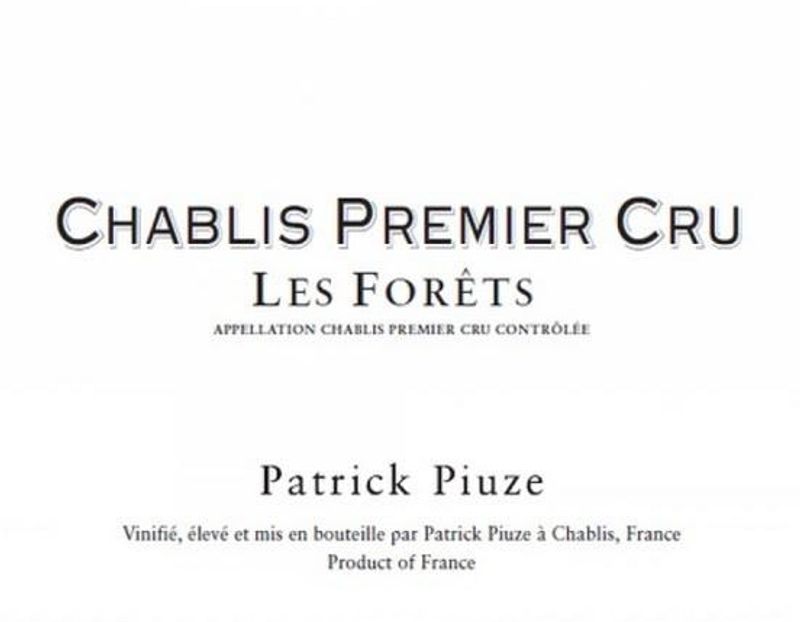 Patrick Piuze Chablis 1er Cru &