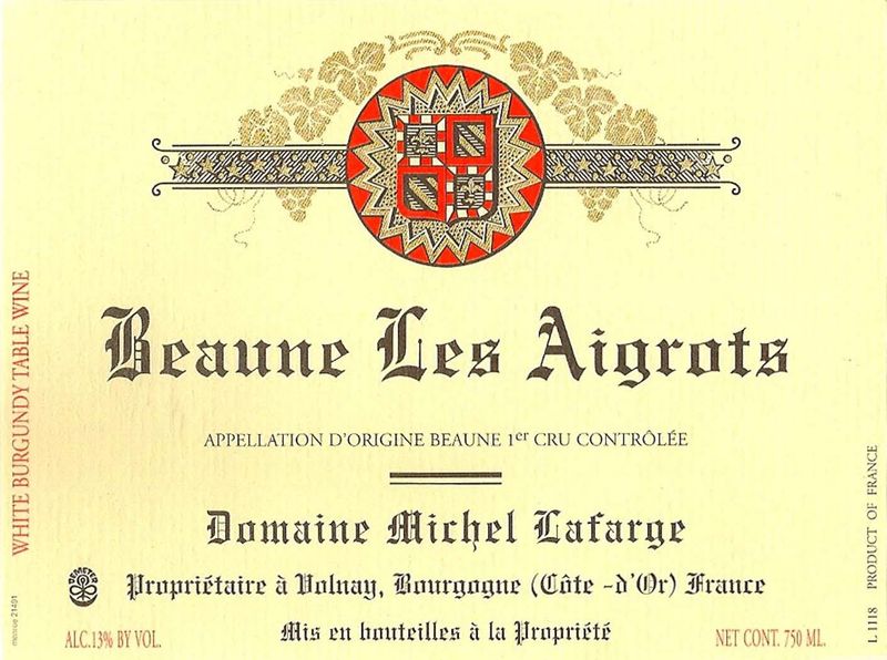 Domaine Lafarge Beaune Blanc 1er Cru &