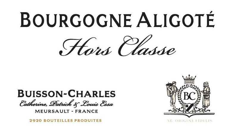 Domaine Buisson-Charles Bourgogne Aligote Hors Classe 2022