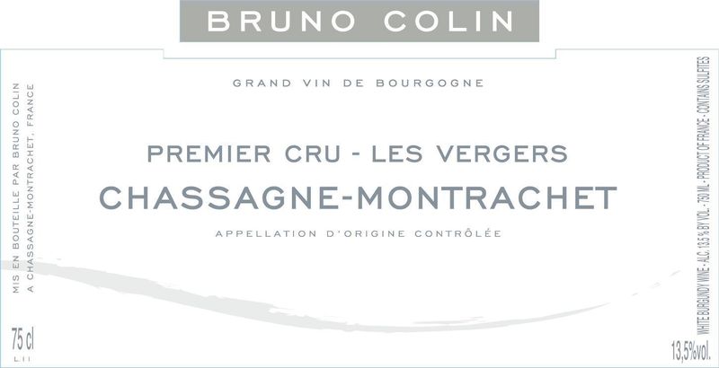 Bruno Colin Chassagne-Montrachet 1er Cru &