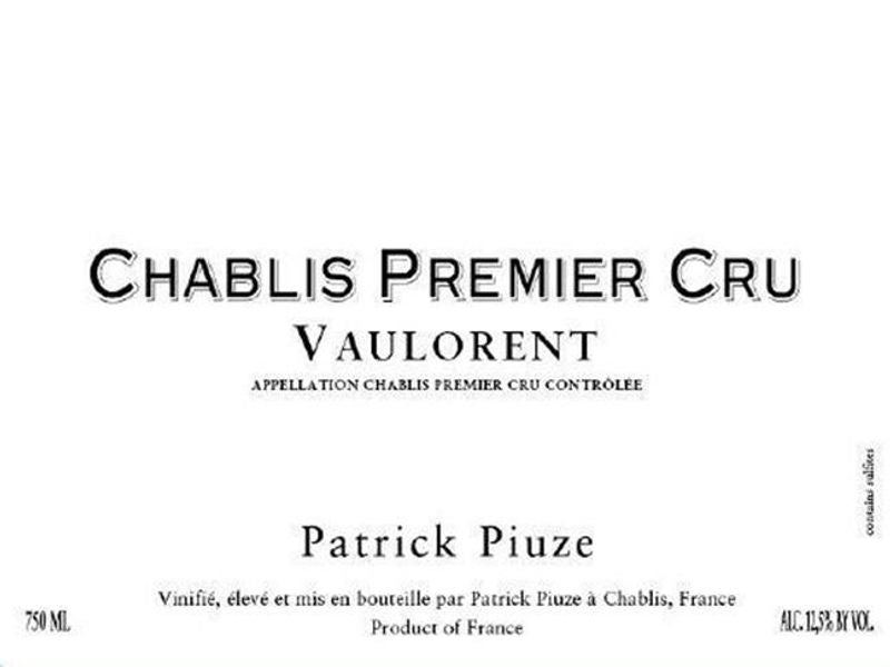 Patrick Piuze Chablis 1er Cru &