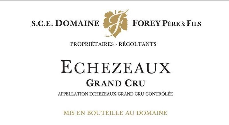 Domaine Forey Echezeaux Grand Cru 2022