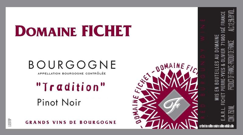 Domaine Fichet Bourgogne Rouge &