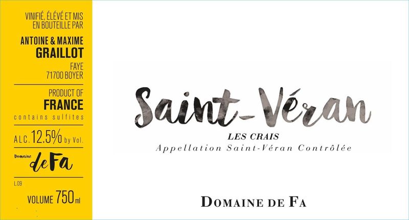 Domaine de Fa Saint-Veran Blanc &