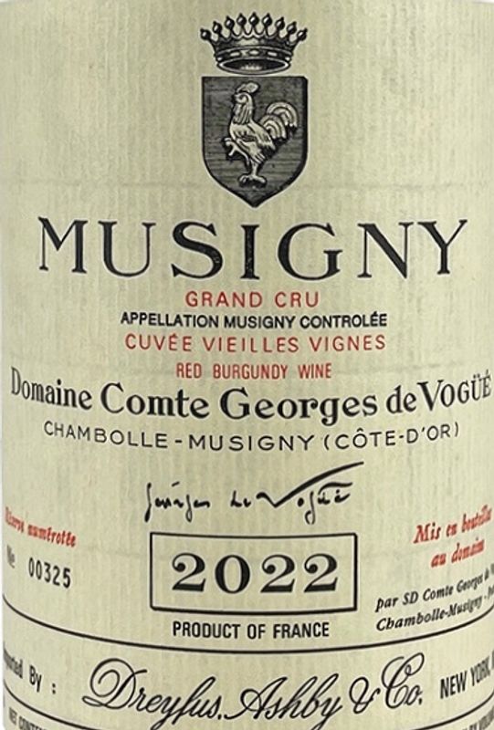 Domaine Comte Georges de Vogue Musigny Grand Cru &