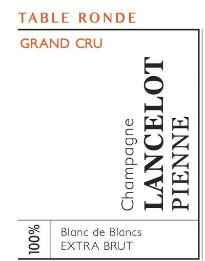 Lancelot-Pienne 'Table Rounde' Brut Blanc de Blancs Grand Cru NV