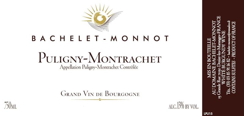 Domaine Bachelet-Monnot Puligny-Montrachet 2022