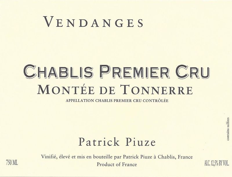 Patrick Piuze Chablis 1er Cru &