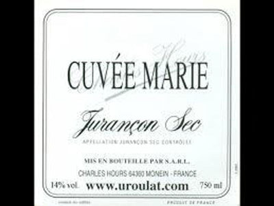 Clos Uroulat Jurancon Sec 'Marie' 2018