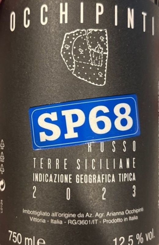 Occhipinti Terre Siciliane Rosso IGT &