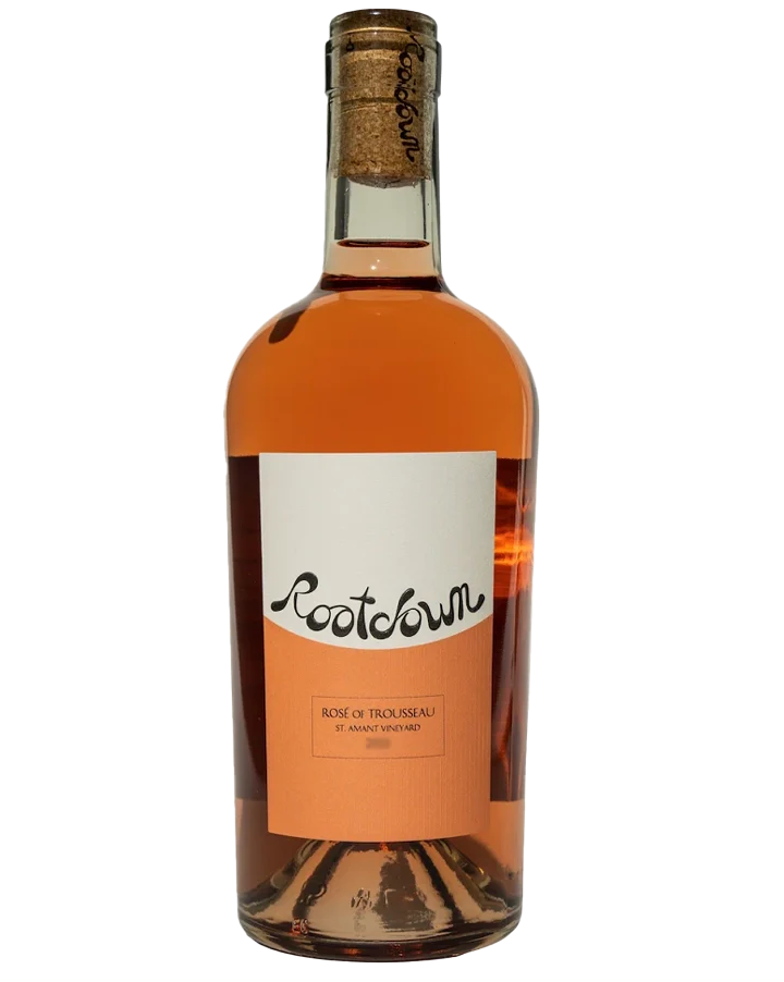 Root Down Wine Cellars Trousseau Rose &