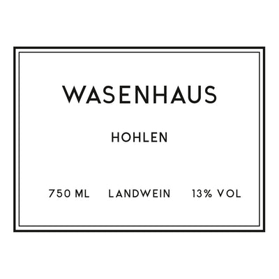 Wasenhaus Chardonnay 'Hohlen' Landwein 2023