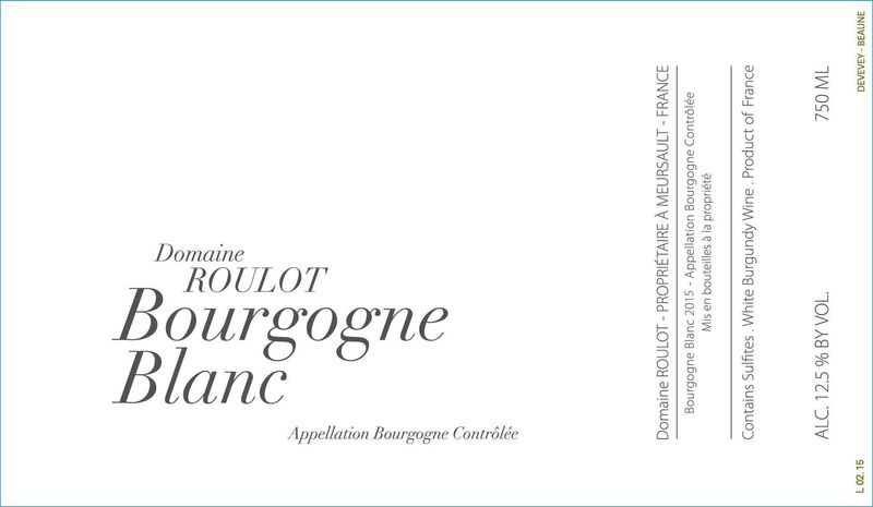 Domaine Roulot Bourgogne Blanc 2020