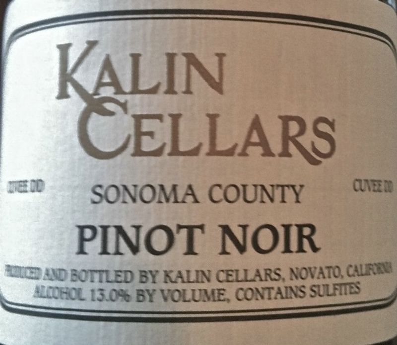 Kalin Cellars Pinot Noir &