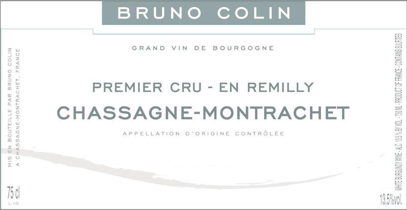 Bruno Colin Chassagne-Montrachet 1er Cru &