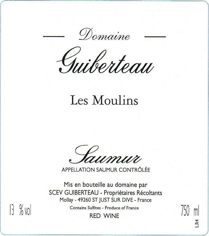 Domaine Guiberteau Saumur Rouge &