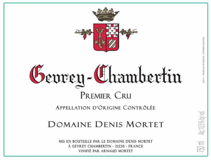 Denis Mortet Gevrey-Chambertin 1er Cru 2022