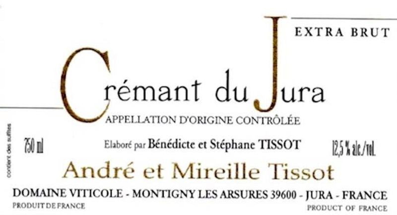 Domaine Andre & Mireille Tissot Cremant du Jura Extra Brut NV