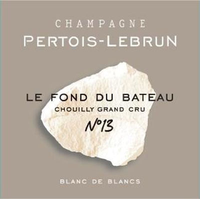 Pertois-Lebrun 'Le Fond du Bateau No 13' Extra Brut Blanc de Blancs Chouilly Grand Cru NV