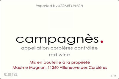 Maxime Magnon Corbieres 'Campagnes' 2020